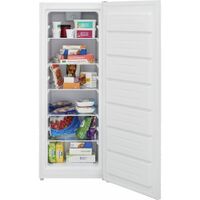 Frigidaire - 7 Cu. Ft. Garage Ready Upright Freezer - White - Back View