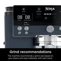 Ninja - Luxe Café Premier Series 3-in-1 Espresso, Coffee, and Cold Brew Machine with Grinder and ... - Back View