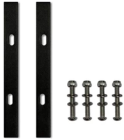 Heybike - Rear Basket Iron Bottom - Black - Back View