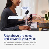 Elgato - Wave Neo Wired Cardioid Condenser USB Microphone - Back View