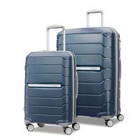 Samsonite - Expandable Freeform Suitcase Set Nest 2Pc (SP21/28) - Navy - Back View