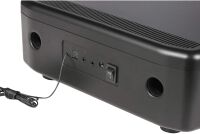 Aiwa - Exos Home Bluetooth Speaker with CD Player - Black - Back View