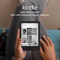 Amazon - Kindle (16 GB) - 2024 - Black - Back View