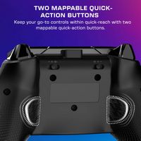 Turtle Beach - Afterglow Wave Wired RGB Gaming Controller for Xbox Series X|S, Xbox One & Windows... - Back View