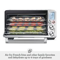 Breville - the Smart Oven Air Fryer Pro - Brushed Stainless Steel - Back View