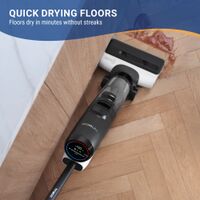 Tineco - FloorWasher Flashdry 6 Cordless Wet Dry Vacuum & Mop, Heated Drying Self-Cleaning, Hard ... - Back View
