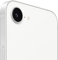 Apple - iPhone 16e 512GB - Apple Intelligence - White (AT&T) - Back View