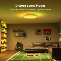 Govee - RGBICWW 15inch Ceiling Light Pro - Multi - Back View