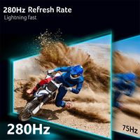 Acer - Nitro 27” FHD 1080P 280Hz 1m FreeSync Premium 1500R Curved Gaming Monitor with HDR (Displa... - Back View