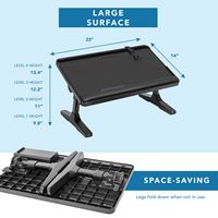 LapGear - Adjustable LapTop Bed Desk (Fits up to 15
