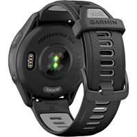 Garmin - Forerunner 265 GPS Smartwatch 46 mm Fiber-Reinforced polymer - Black - Back View
