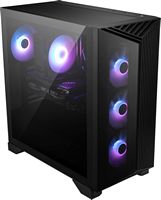 MSI - Aegis Z2 Gaming Desktop - R7-8700F - 16GB Memory - NVIDIA GeForce RTX 5060 - 2TB SSD - Black - Back View