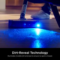 Shark - PowerPro Flex Reveal Cordless Vacuum - White - Back View