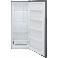 Frigidaire - 16 Cu. Ft. Garage Ready Convertible Upright Freezer - Fingerprint-Resistant Stainles... - Back View