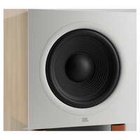 JBL - Stage 220P 12-Inch Powered Subwoofer - Latte - Back View