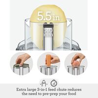 Breville - the Sous Chef 16 Food Processor - Black Truffle - Back View