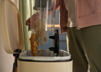 BISSELL - CleanView Max Tangle-Free Upright Vacuum - Black / Lake - Back View