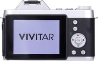 Vivitar - 4K (2160) Video Hybrid Optical Zoom Camera with Lens - Silver/Black - Back View