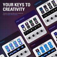 Elgato - Stream Deck + - White - Back View