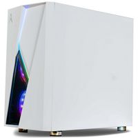 Allied Gaming - Stinger Gaming Desktop - AMD Ryzen 5 7600X - 16GB Memory - NVIDIA GeForce RTX 406... - Back View