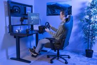 Fanatec - Gran Turismo Pro – 5Nm Direct Drive Force Feedback Sim Racing Bundle with Wheel, Pedals... - Back View