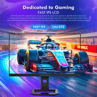 Titan-army - P2710S 27” Gaming Monitor, IPS 240Hz 2K QHD FreeSync 95% DCI-P3 100% sRGB with HDR40... - Back View