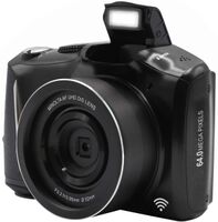 Minolta - MND55 4K Video 64.0 Megapixel Digital Camera with WiFi - Black - Back View