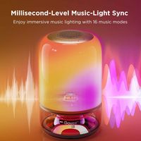 Govee - Smart Table Lamp 2 Pro Sound by JBL - Multi - Back View