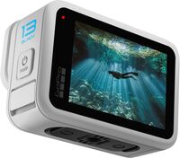 GoPro - HERO13 Black Action Camera - Limited Edition - Polar White - Back View