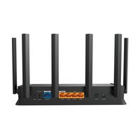 TP-Link - Archer BE6500 Dual-Band Wi-Fi 7 Router - Black - Back View