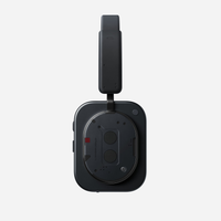 Nothing - Headphone (1) Wireless Over-Ear Bluetooth Headphones - Black - Back View