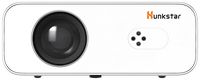 Hunkstar - 4K Home Theater Projector, 1000ANSI Native 1080P, WiFi 6 and Dual-Way Bluetooth, Auto ... - Back View