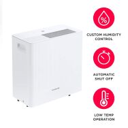 Frigidaire - 4500 Sq Ft 50 Pint Dehumidifier with Pump - White - Back View
