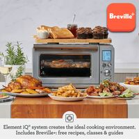 Breville - the Smart Oven Pro Convection Oven - Brushed Stainless Steel - Back View