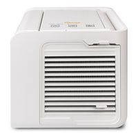 CRANE - Desktop Air Cooler & Humidifier - White - Back View