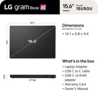 LG - gram Book 15