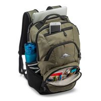 High Sierra - BTS 2020 Swoop SG Backpack - Olive - Back View