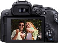 Canon - EOS R10 Mirrorless Camera (Body Only) - Black - Back View