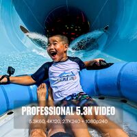 GoPro - HERO13 Black Action Camera - Black - Back View