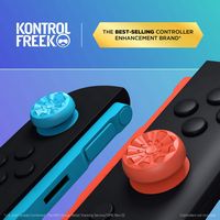 KontrolFreek - Galaxy Re/Blue Thumbgrips for Switch2 - Back View