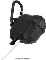 Pelican - Marine Case for Apple AirPods Pro 1st  and 2nd Generation - Black - Back View