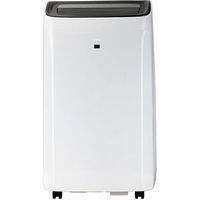 TCL - 350 Sq. Ft. Smart Portable Air Conditioner - White - Back View