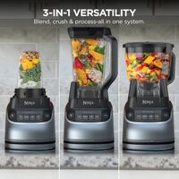 Ninja - UltraCrush Professional Kitchen System - Machine Gray - Back View