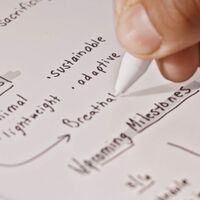 Amazon - Kindle Scribe 32GB (newest model) 11” paper-like display with front light, Write in note... - Back View