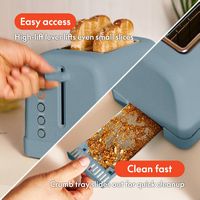 Bella - 2-Slice Toaster - Surf - Back View