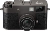 Fujifilm - X half Premium Compact Camera - Charcoal Silver - Back View