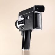 Camp Snap - CS-8 Digital Video Camera - Black - Back View