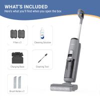 Tineco - GO XL Cordless Floor Washer - Gray - Back View