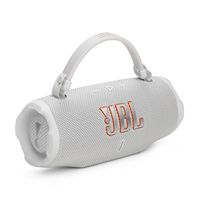 JBL - Charge 6 Portable Wireless Speaker - 2025 - White - Back View