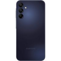 AT&T Prepaid - Samsung Galaxy A15 5G 64GB Prepaid - Blue Black (AT&T) - Back View